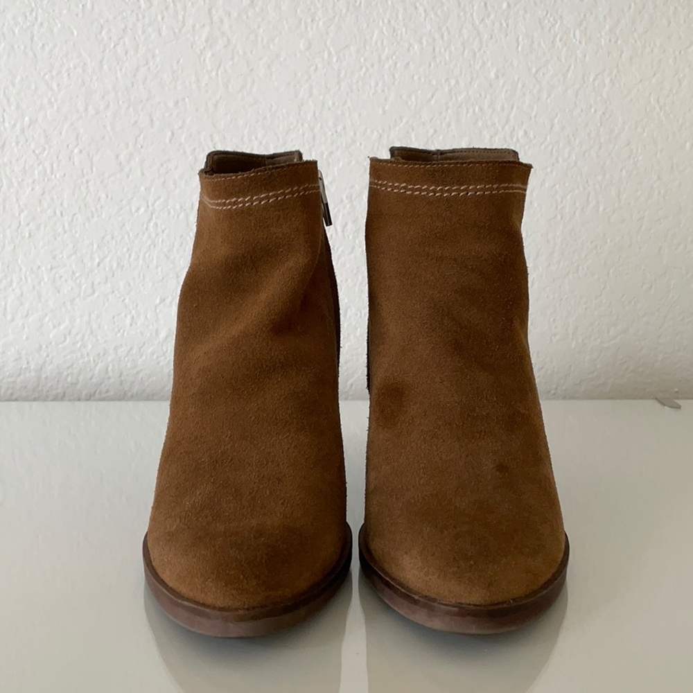 Dolce Vita Brown Suede Booties